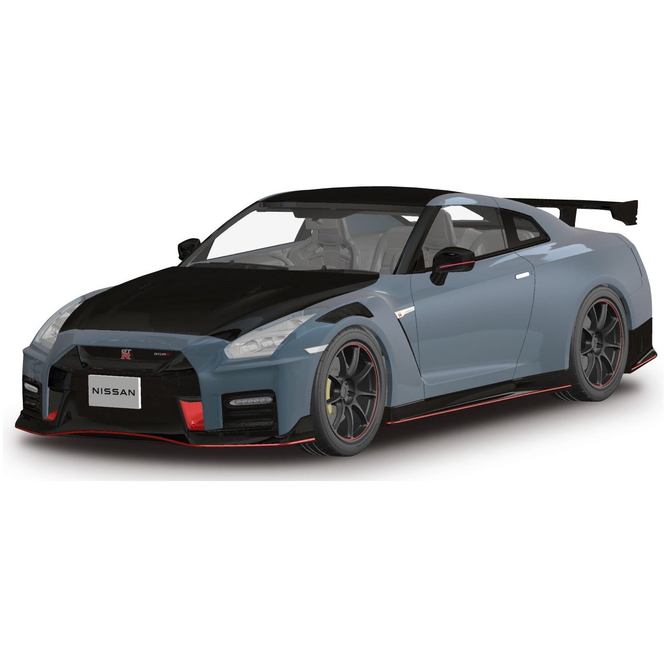 AOSHIMA 1/24 SNAP R35 Nissan GT-R NISMO Special edition 2022 NISMO Stealth Gray