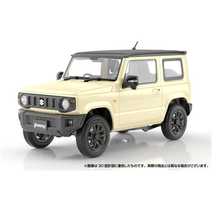 AOSHIMA 1/24 SNAP JB64 Jimny 2018 Chiffon Ivory Metallic