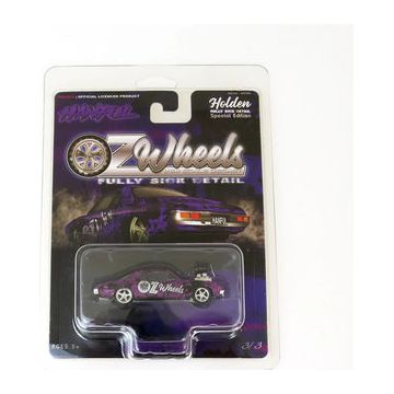 OZ LEGENDS 1:64 Oz Wheels Wrapped Hanful Monaro Fully Sick Detail in Protector - SINGLES