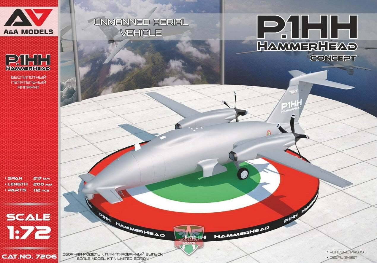 A&A Models 1/72 Hammerhead Plastic Model Kit [7206]