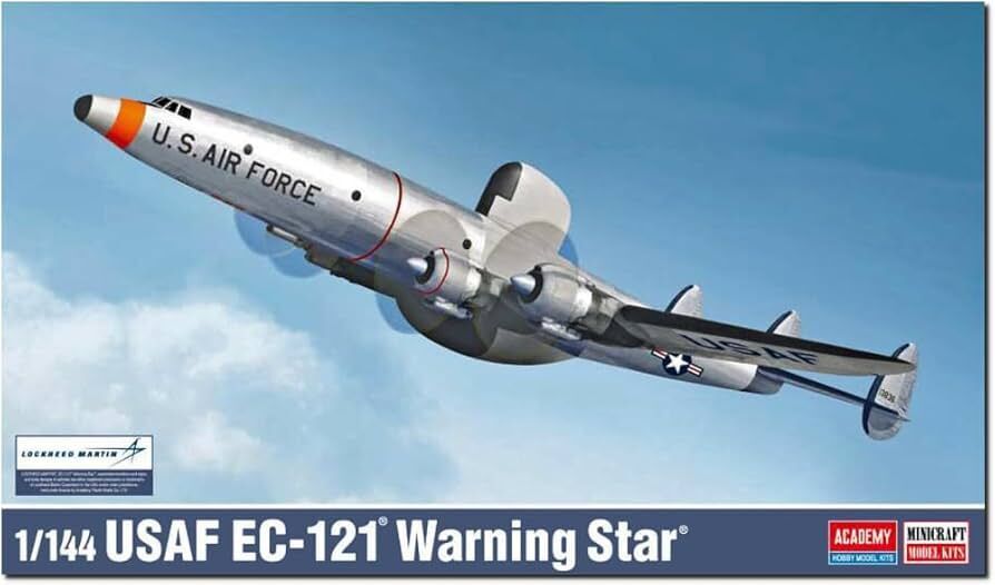 ACADEMY   1/144 USAF EC-121 Warning Star Plastic Model Kit