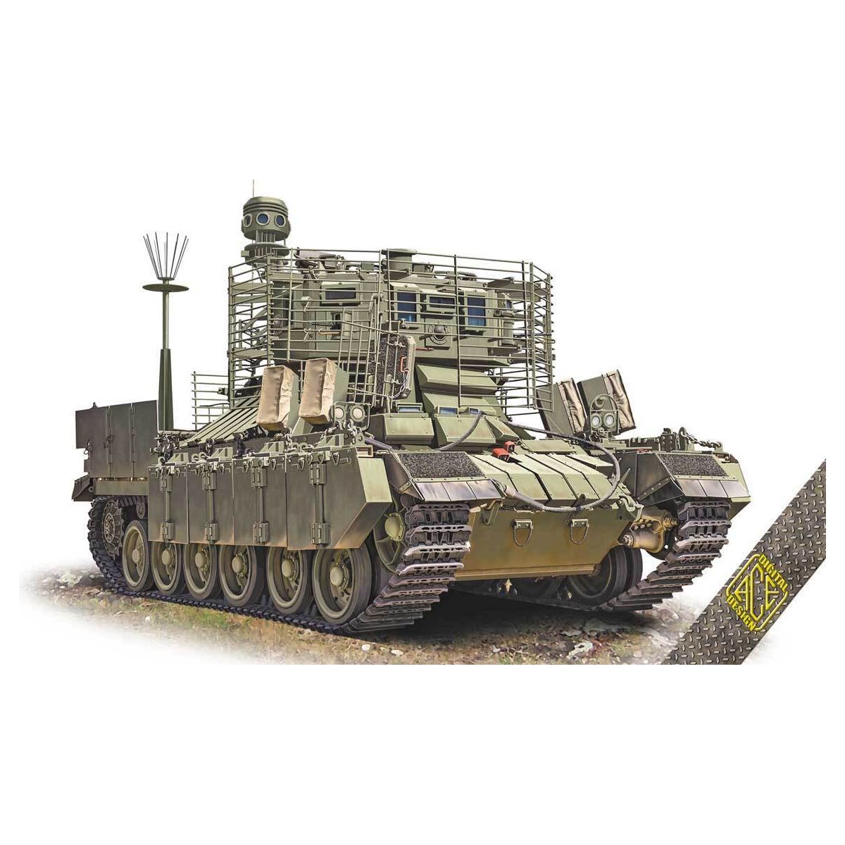 Ace Model 1/72 IDF Heavy APC Nagmachon Plastic Model Kit [72446]