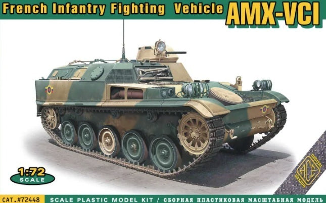 Ace Model 1/72 French Infantry Fighting vehicle Plastic Model Kit [72448]