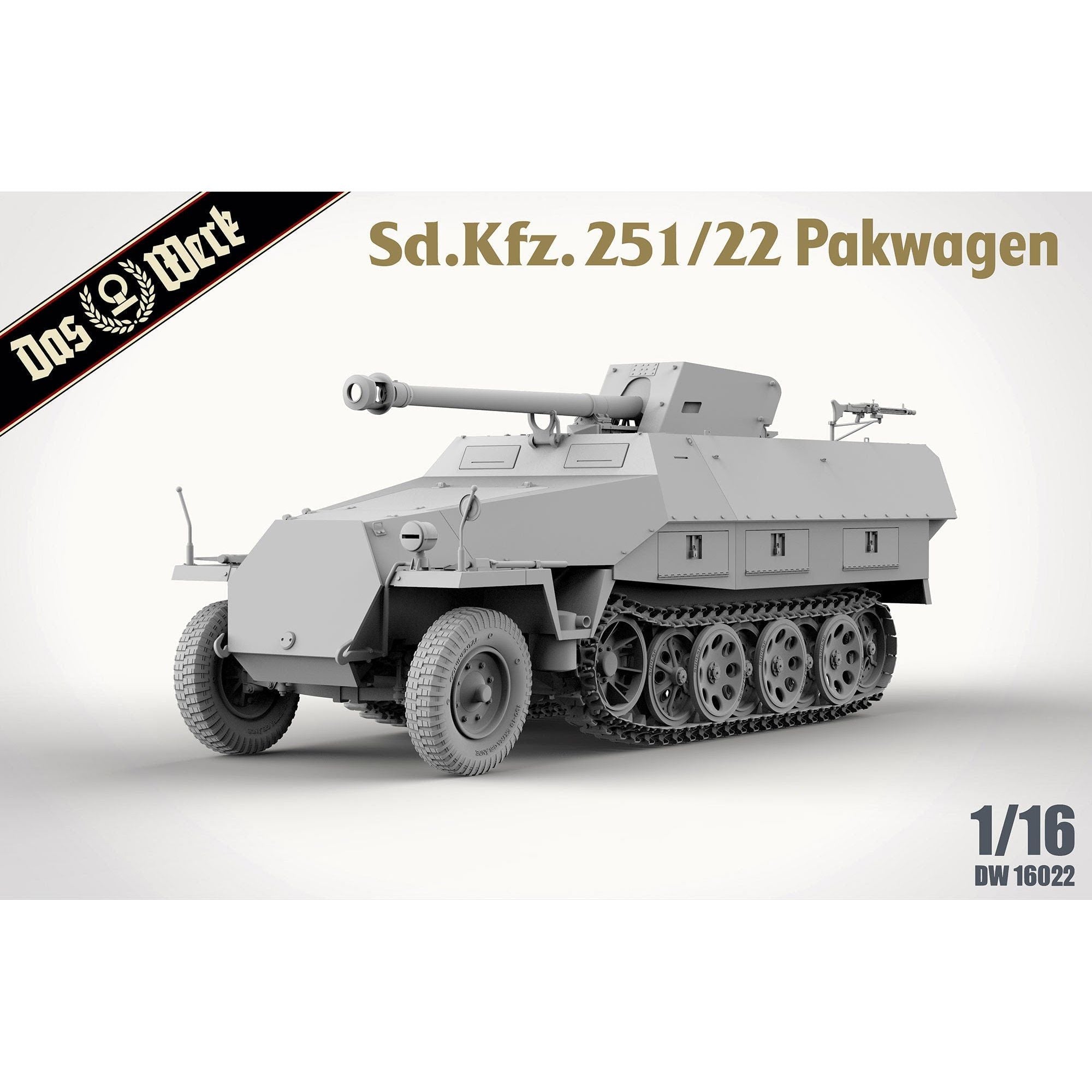 Das Werk 1/16 SD.KFZ/25122 AUSF/D Pakwagen