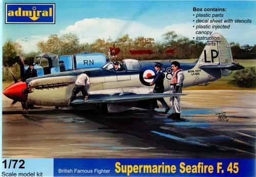 AZ MODEL Admiral 1/72 Seafire Mk.45 Plastic Model Kit [ADM7209]