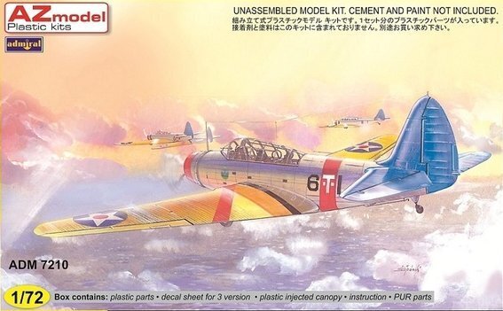 AZ MODEL Admiral 1/72 Douglas TBD-1 Devastator Plastic Model Kit [ADM7210]