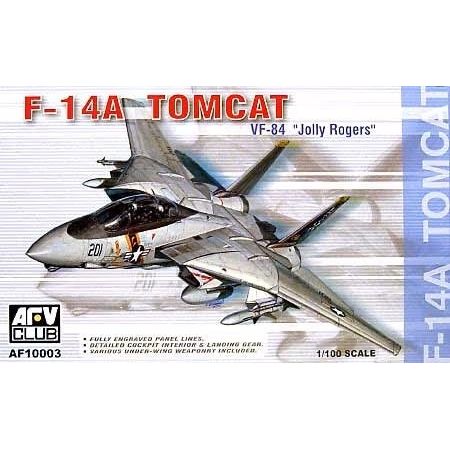 AFV Club 1/100 F-14A Tomcat Vf-84 Plastic Model Kit [AF10003]