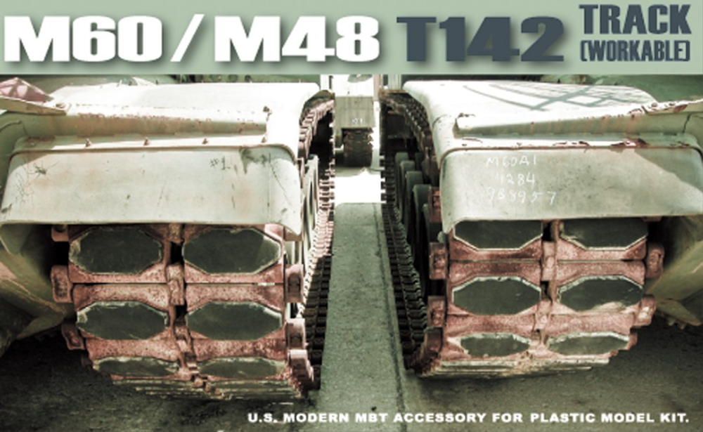 AFV Club 1/35 M60/M48 T142 Track Late Type Conversion Kit [AF35010]