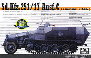 AFV Club 1/35 German Sd.Kfz.25 Ausf.C (Command Vehile) Plastic Model Kit [AF35117]