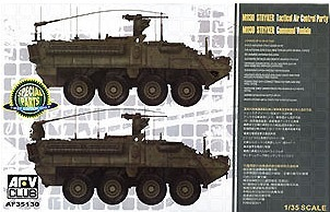 AFV Club 1/35 M1130 Stryker CV/CV TACP Plastic Model Kit [AF35130]