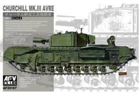 AFV Club 1/35 Churchill Mk.III Avre Plastic Model Kit [AF35167]