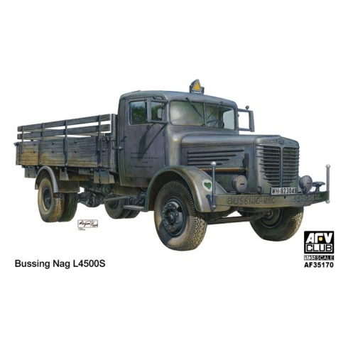 AFV Club 1/35 Bussing Nag L4500S Plastic Model Kit [AF35170]