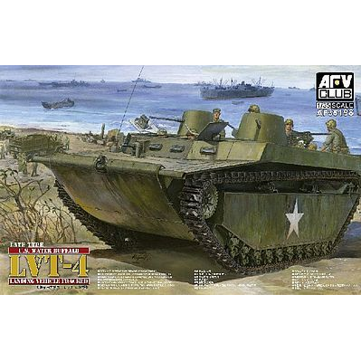 AFV Club 1/35 U.S. Water Buffalo LVT-4 (Late Type) Plastic Model Kit [AF35198]