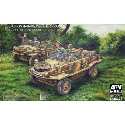 AFV Club 1/35 Schwimmwagen 128 Plastic Model Kit [AF35228]