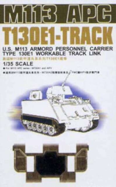 AFV Club 1/35 M113 Track w/ Drive Wheel & Side Skirt Plastic Model Kit [AF35S22]