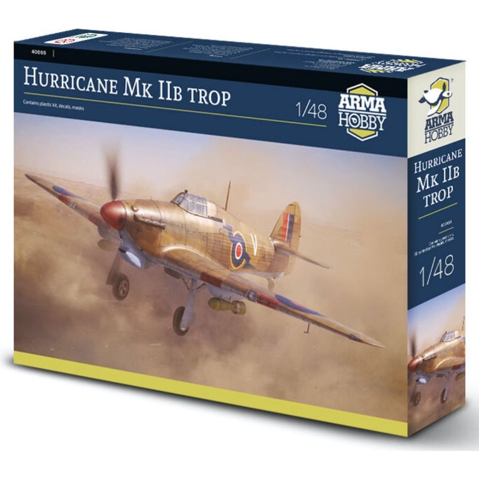 Arma Hobby 1/48 Hurricane Mk.IIb Trop Plastic Model Kit