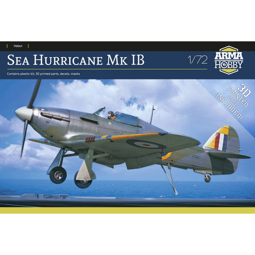 ARMA HOBBY 1/72 Sea Hurricane Mk Ib Plastic Model Kit