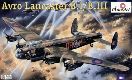 Amodel 1/144 Avro Lancaster B.I/B.III Plastic Model Kit [1411]