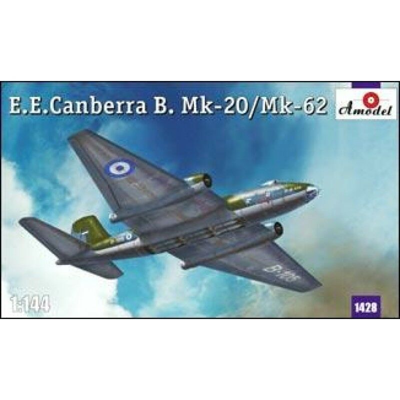 Amodel 1/144 E.E.Canberra B.Mk-20/Mk-62 Plastic Model Kit [1428]