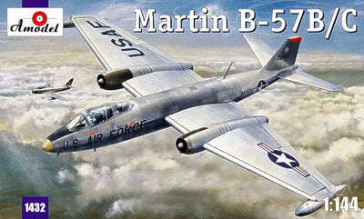 Amodel 1/144 Martin B-57B/C Night Intruder Plastic Model Kit [1432]