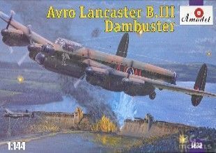 Amodel 1/144 Avro Lancaster B.III Dambuster Plastic Model Kit [1433]