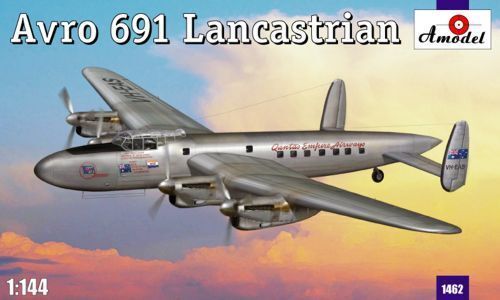 Amodel 1/144 Avro 691 Lancastrian Plastic Model Kit [1462]