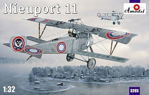 Amodel 1/32 Nieuport 11 Plastic Model Kit [3203]