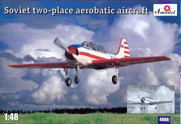 Amodel 1/48 Yak-52 Plastic Model Kit [4806]