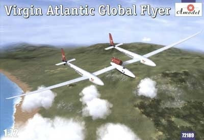 Amodel 1/72 Virgin Atlantic Global Flyer Plastic Model Kit [72189]