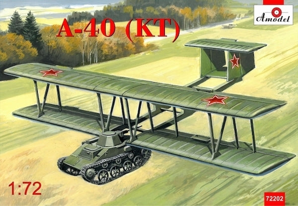 Amodel 1/72 A-40 Plastic Model Kit [72202]