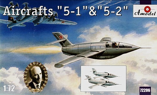 Amodel 1/72 Aircraft "5-1" & "5-2" Plastic Model Kit [72206]