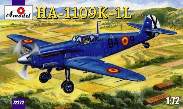 Amodel 1/72 HA-1109 K-1L Plastic Model Kit [72222]