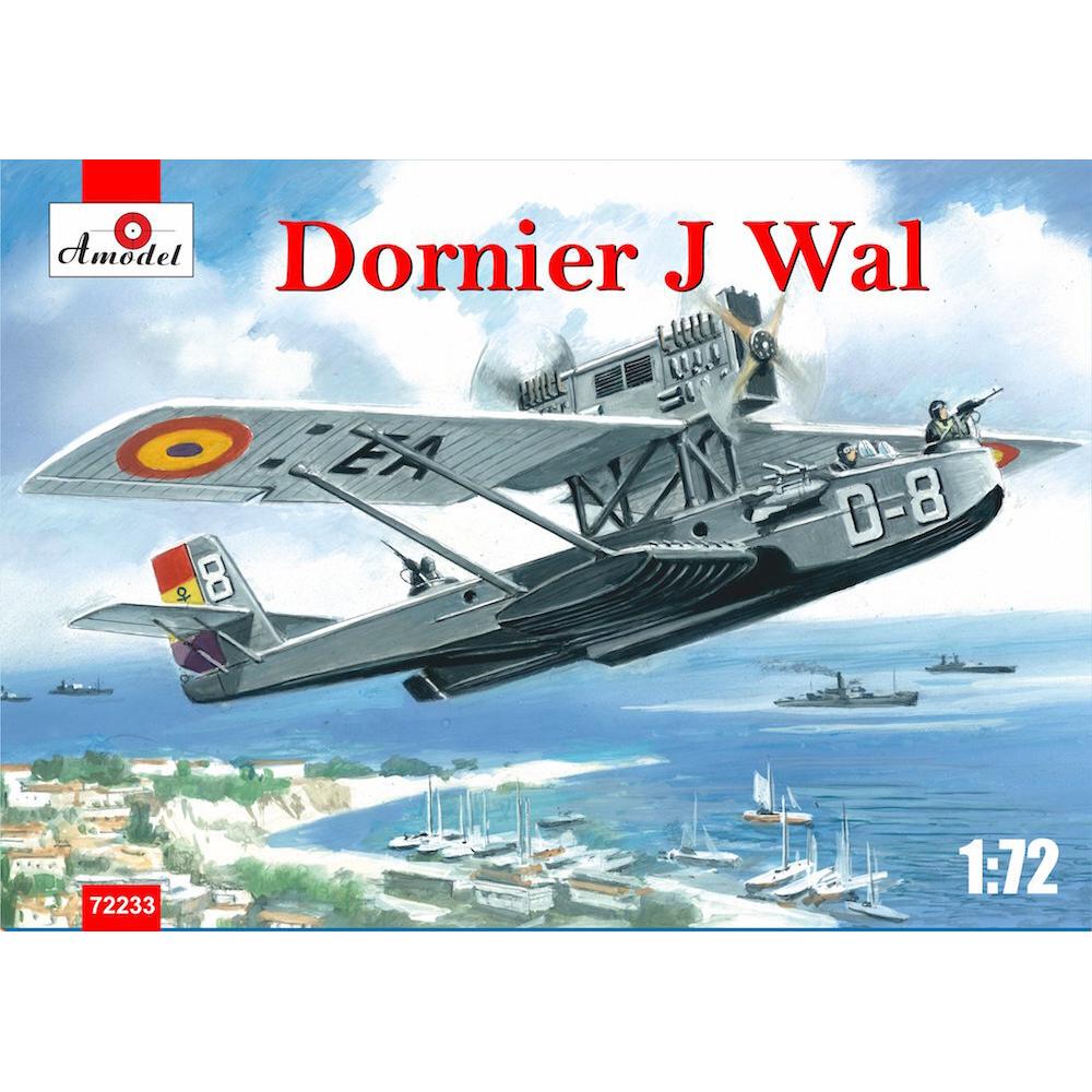 Amodel 1/72 Dornier J Wal Spain Republic AirForce Plastic Model Kit [72233]