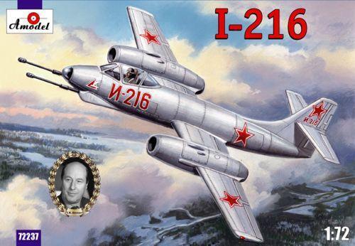 Amodel 1/72 Alexeyev I-216 Plastic Model Kit [72237]