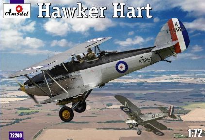 Amodel 1/72 Hawker Hart Plastic Model Kit [72240]