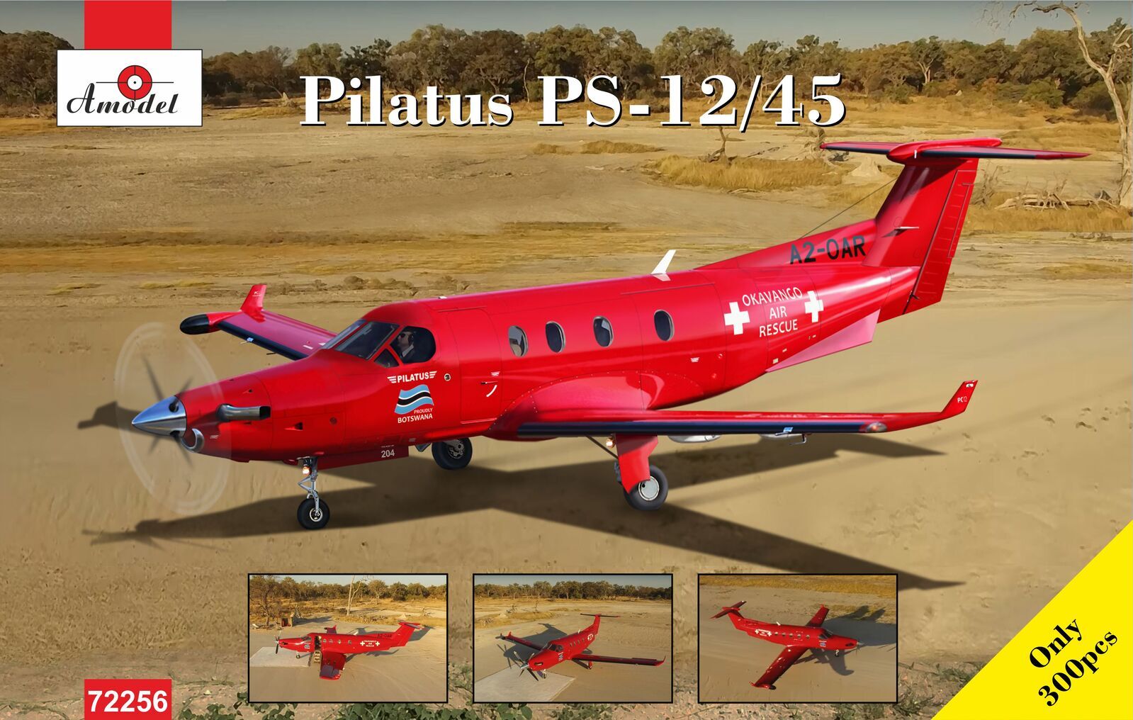 Amodel 1/72 Pilatus PS-12/45 Plastic Model Kit [72256]