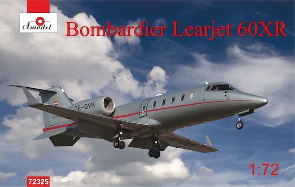 Amodel 1/72 Learjet 60XR Vista Plastic Model Kit [72325]