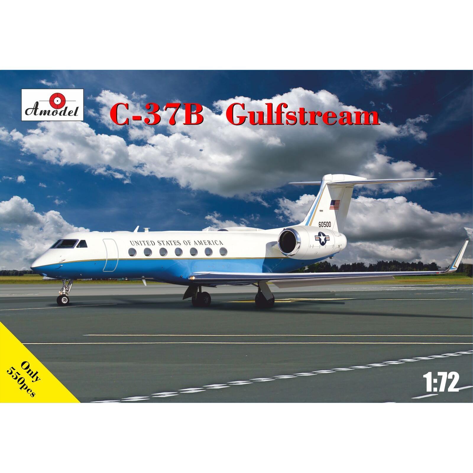 Amodel 1/72 C-37B Gulfstream Plastic Model Kit [72327]