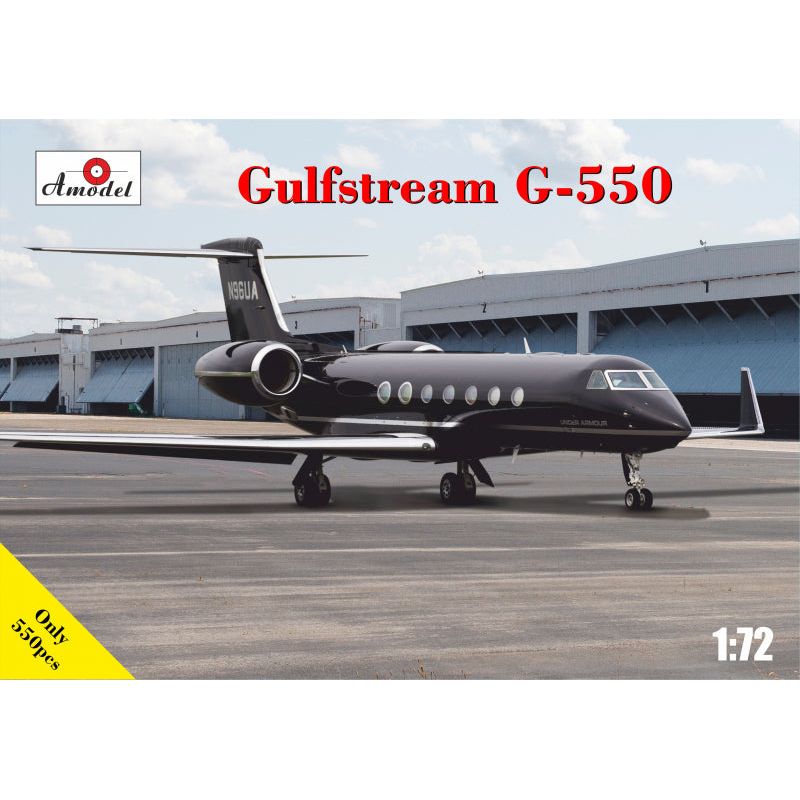 Amodel 1/72 G-550 Gulfstream Plastic Model Kit [72361]