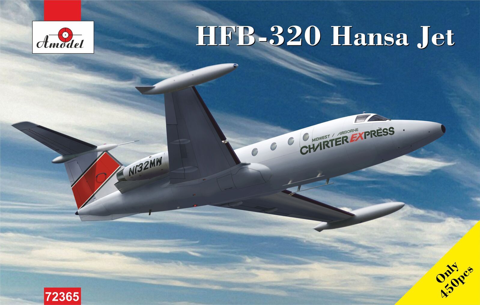 Amodel 1/72 HFB-320 Hansa Jet Plastic Model Kit [72365]