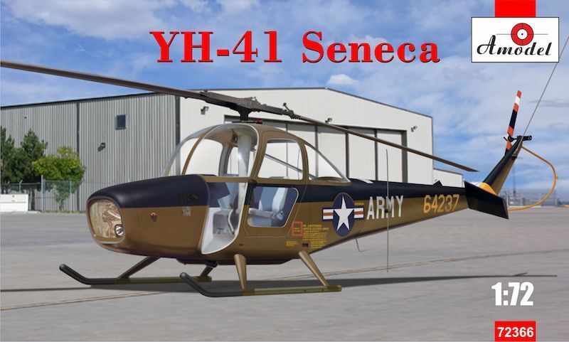 Amodel 1/72 Cessna YH-41 SENECA Plastic Model Kit [72366]