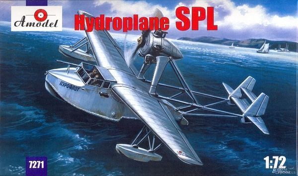 Amodel 1/72 SPL Hydroplane Plastic Model Kit [7271]