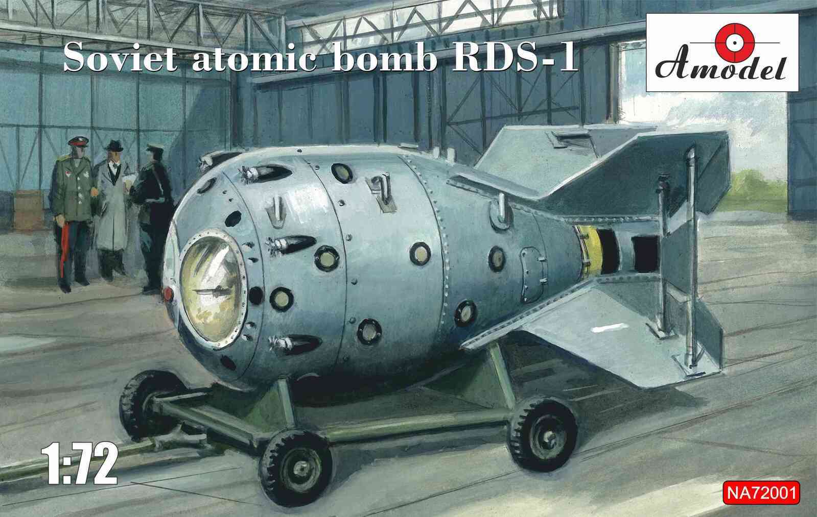 Amodel 1/72 Soviet atom bomb RDS-1 Plastic Model Kit [NA72001]