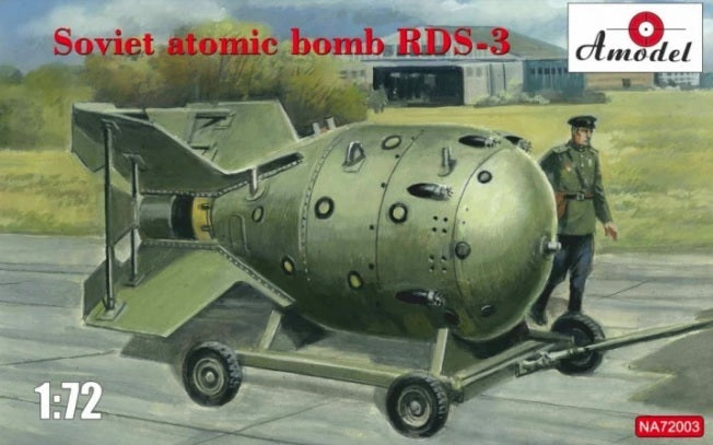 Amodel 1/72 Soviet atom bomb RDS-3 Plastic Model Kit [NA72003]