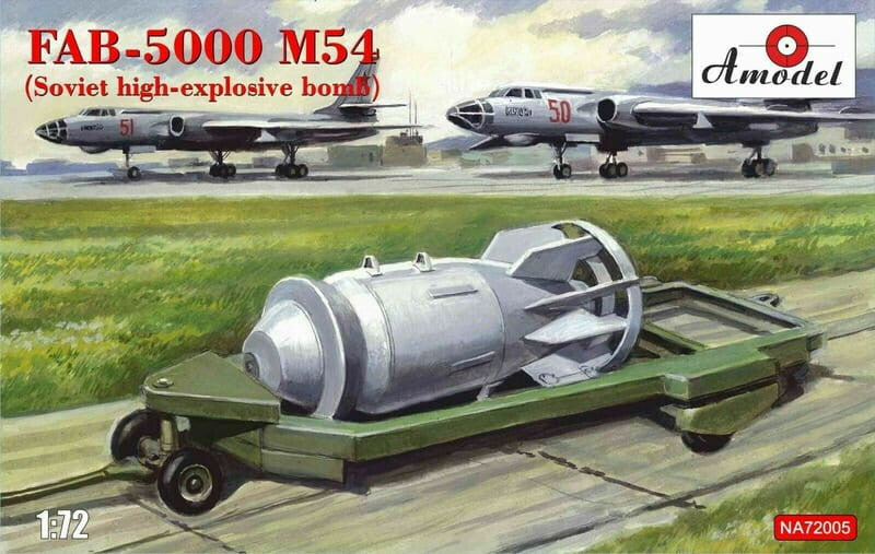 Amodel 1/72 FAB-5000M54 Plastic Model Kit [NA72005]