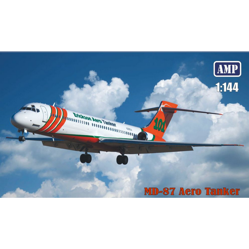 AMP 1/144 MD-87 Aero tanker Plastic Model Kit [14001]