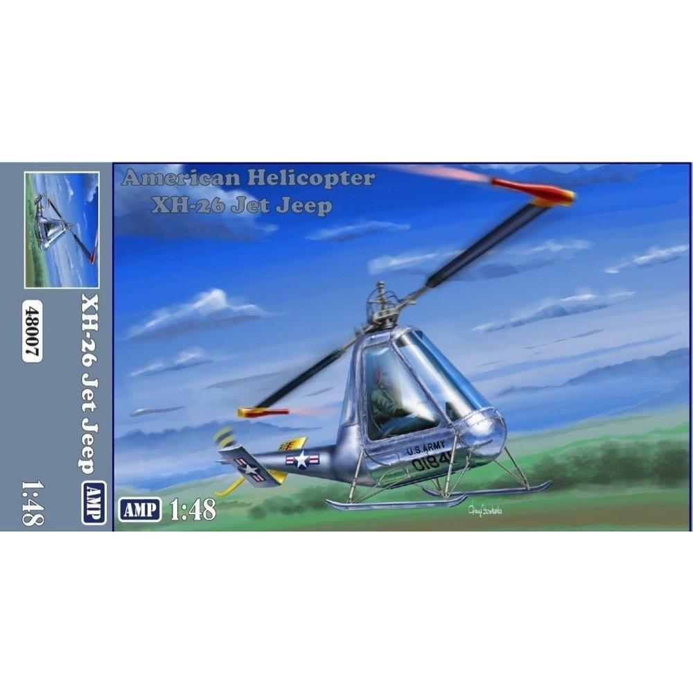 AMP 1/48 Helicopter XH-26 Plastic Model Kit [48007]