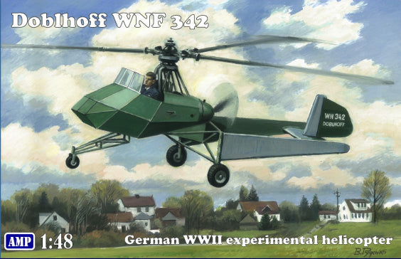 AMP 1/48 Helicopter WNF 342 Plastic Model Kit [48008]