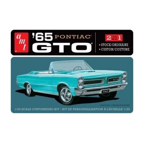 AMT 1/25 1965 Pontiac GTO 2T Plastic Model Kit