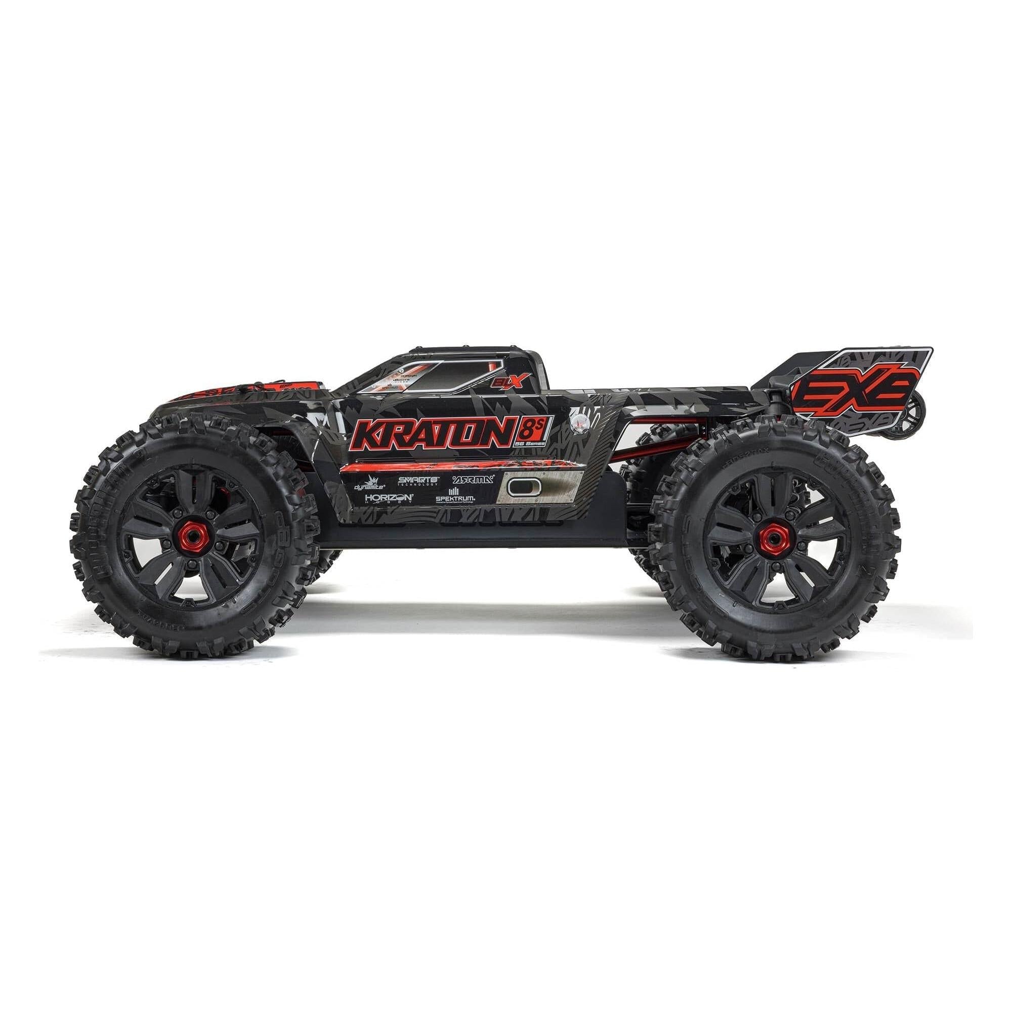 ARRMA Kraton EXB 8S 1/5 Speed Monster Truck RTR, Black